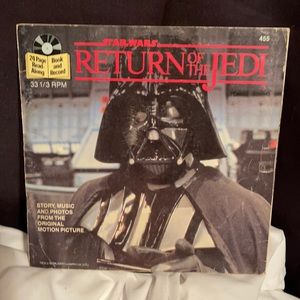 Star Wars Return of the Jedi 24 page read-along.